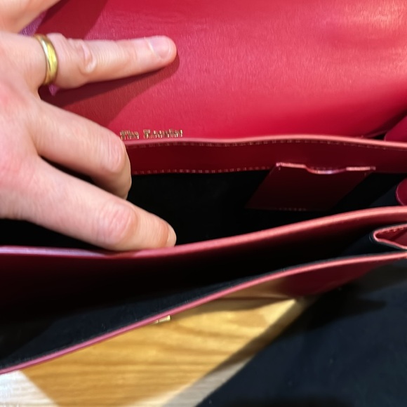 Gorgeous. Never used the Kopples Emily berry red structured bag “briefcase” - Picture 4 of 13